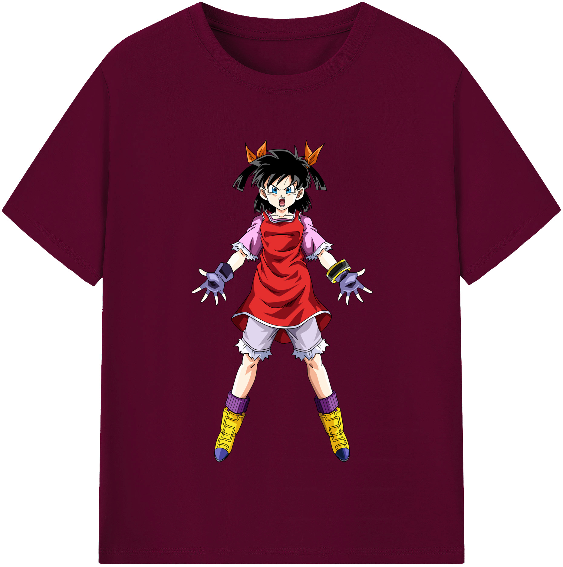 （画像用） ドラゴンボール パン DRAGON BALL Pan レディースカジュアルプリントTシャツ（綿100％）